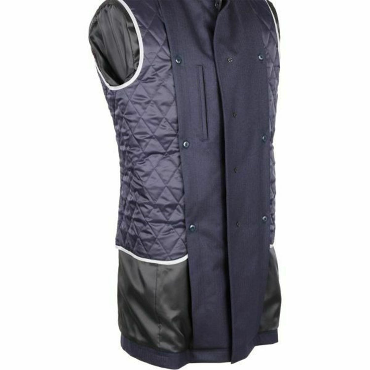 ソノタ（KONAKA用） 【トレンチ】ウールコート/ネイビー×ヘリンボーン ネイビー系(紺)