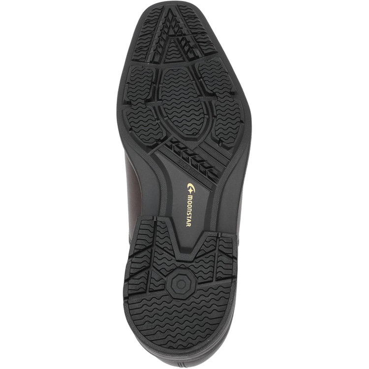 ジョンピアース 【JOHN PEARSE】ストレートチップドレスシューズ/ブラウン/MOONSTAR 茶濃色