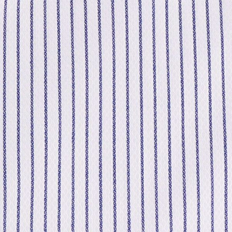 ハイスペックモーション 【HIGH SPEC MOTION】【形態安定】【ストレッチ】ボタンダウンドレスワイシャツ/ホワイト×ネイビー×ストライプ/LYCRA ネイビー系(紺)