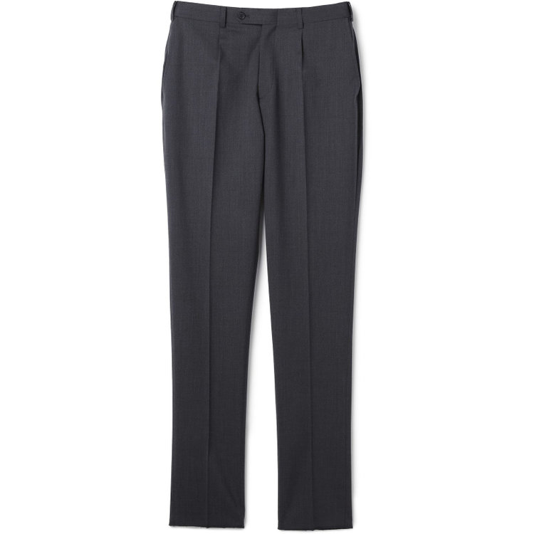 ＪＰ コンフォート 【ULTRA MOVE CROSS】【JOHN PEARSE comfort】【年間】ショートタックスラックス/グレー×カルゼ/※裾上げ必要 グレー濃色