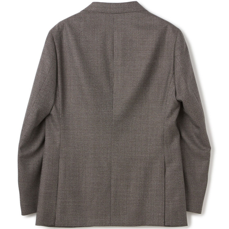 ドナートヴィンチ 【Donato Vinci Italy CLASSICO】【秋冬】3釦段返りスーツ 2タック/ブラウン×ハウンドトゥース/REAL BROWN COLLECTION/NEW ZEALAND LIMITED WOOL/※裾上げ必要 茶中間