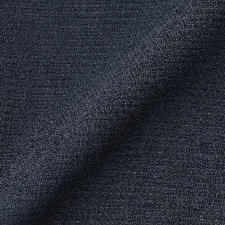 ＪＰコンフォート ネイビー  【JOHN PEARSE comfort navy】【春夏】2釦シングルジャケット/ブルー×ドットエアー＆カラミ織り 青中間