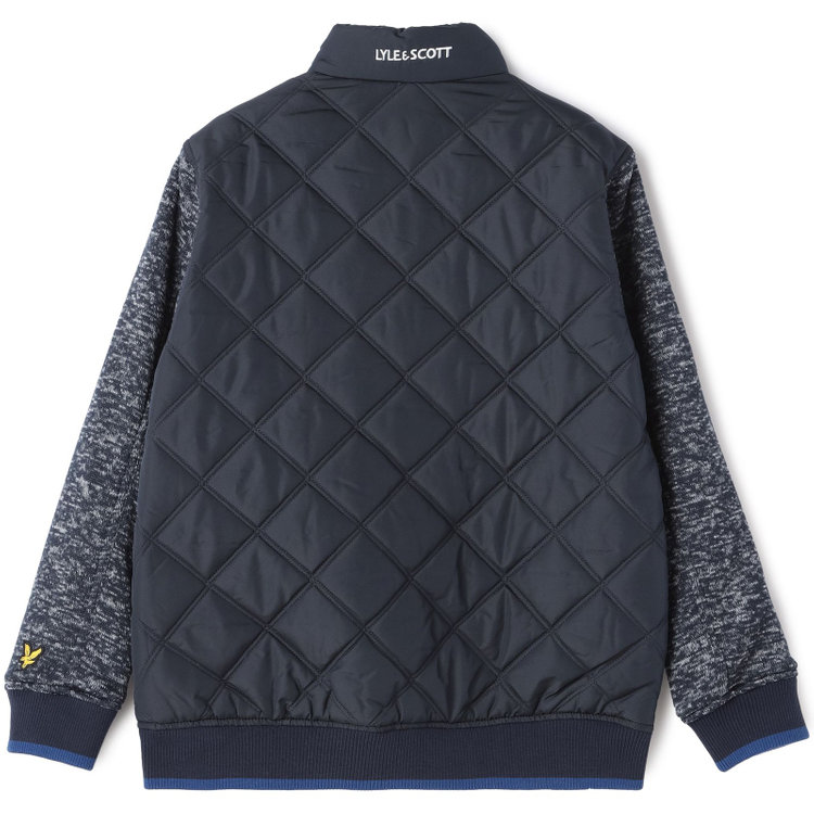 ライル＆スコット 【LYLE&SCOTT】袖切替ブルゾン/ネイビー 紺中間