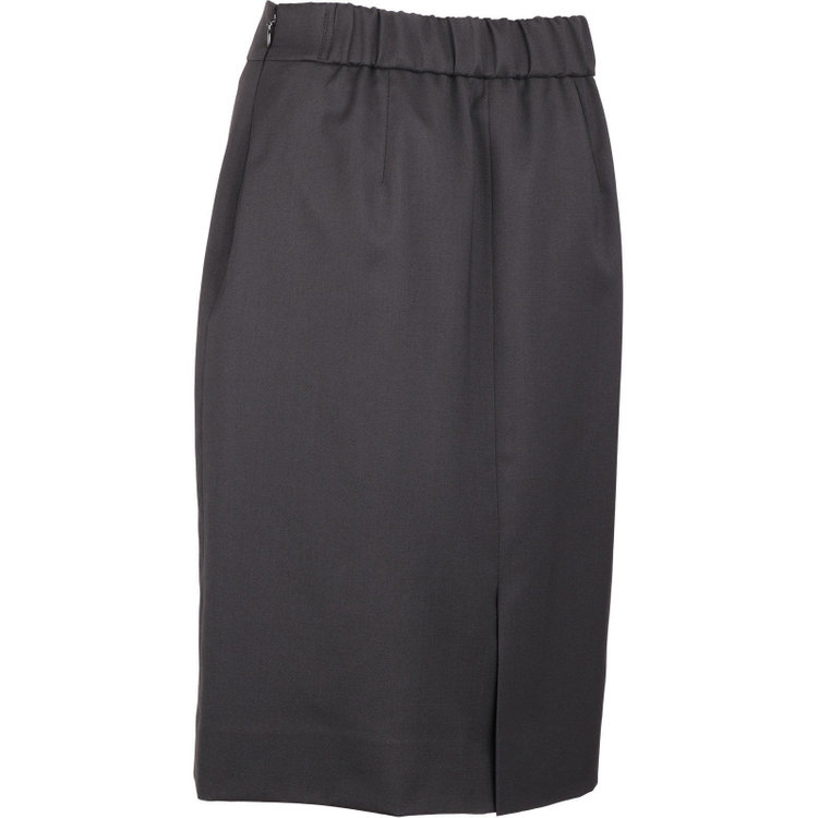 ＥＮＧＬＩＳＨ ＧＩＲＬ 【english girl by J.P.】【年間】スカート/ブラック×ソリッド/ウエストシャーリング/ウォッシャブル ブラック系(黒)