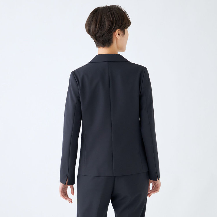 ＭＩＲＵＭ 【mirum purple】【年間】1釦テーラードジャケット/ネイビー 紺中間