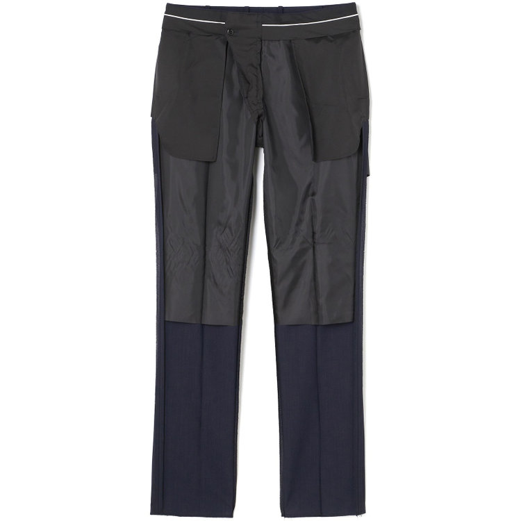 ＪＰセレクトライン 【JOHN PEARSE Black SELECT LINE】【春夏】2釦シングルスーツ ノータックパンツ / ネイビー / 形状安定 /SHOWER CLEAN ※裾直し必要 紺中間