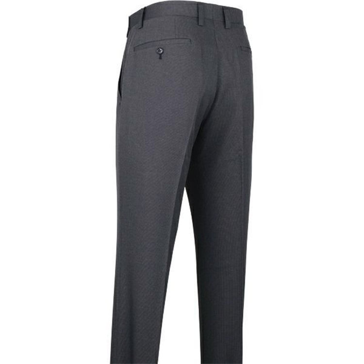 ハイスペックモーション 【HIGH SPEC MOTION】【通年】 ノータックパンツ スリム / ダークグレー×ピンドット / ウォッシャブル ※裾直し必要 グレー濃色