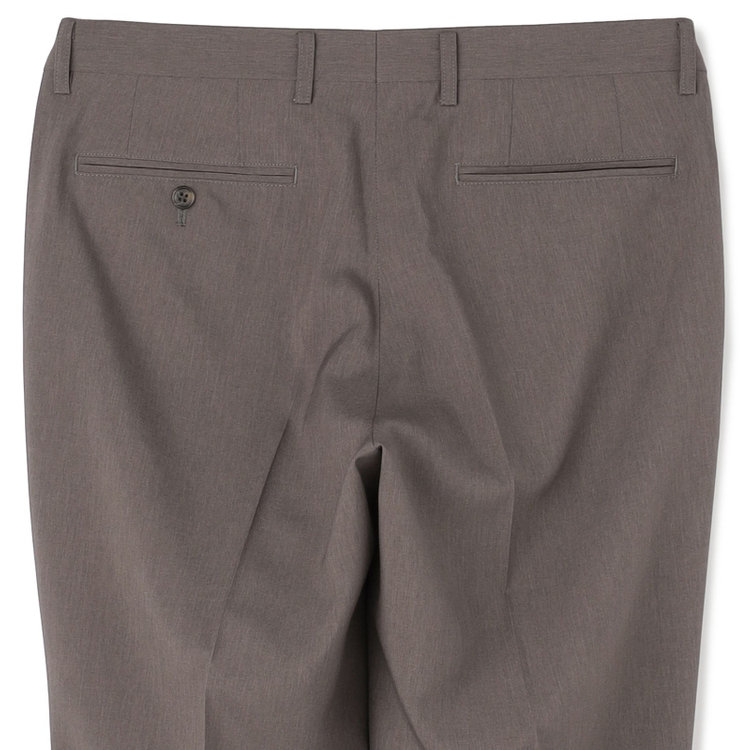 ソノタ（KONAKA用） 【春夏】 1タックパンツ/ブラウン/※裾上げ必要 茶中間