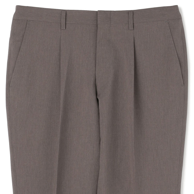 ソノタ（KONAKA用） 【春夏】 1タックパンツ/ブラウン/※裾上げ必要 茶中間