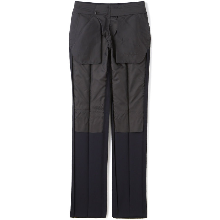 ハイスペックモーション 【HIGH SPEC MOTION】【年間】2釦シングルスーツ 0タック/ネイビー×シャドーストライプ/パンツウォシャブル/※裾上げ必要 紺濃色