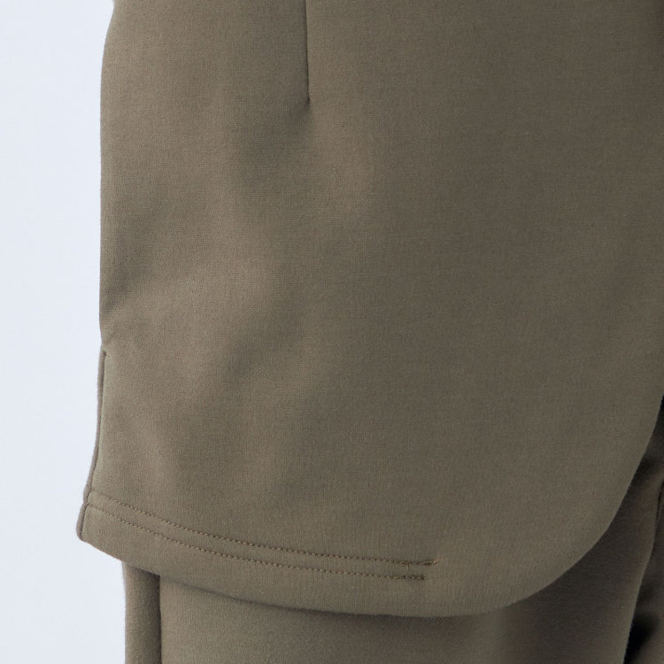 ＵＷＳ ＨＯＭＥ 【ULTRA WORK SUIT/HOME LINE】【秋冬】セットアップ1釦ノーカラージャケット/カーキ カーキ系