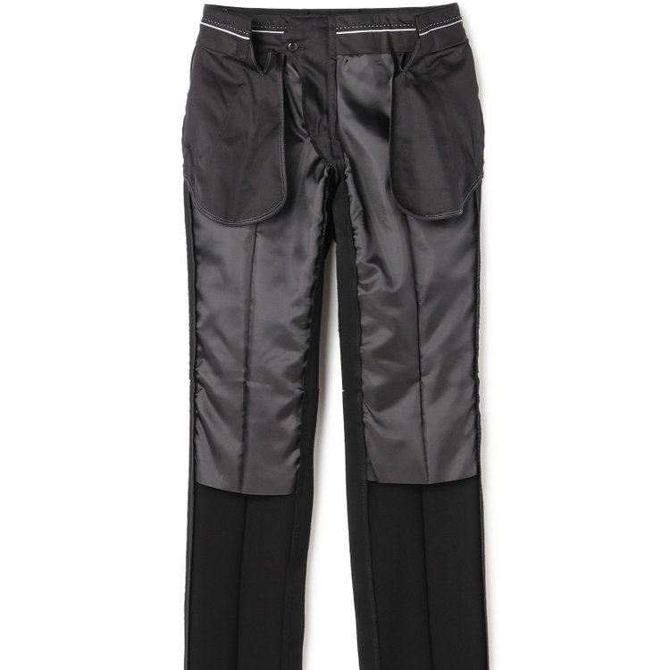 KONAKA　アウトレット 【WEB限定/OUTLET/汚れ・キズ等有】【Donato Vinci Italy UOMO】【秋冬】カシミヤシルクブレンド濃染加工/2釦シングルフォーマルスーツ 0タックパンツ/防虫加工/導電性繊維/アジャスター付き/※裾上げ必要 黒