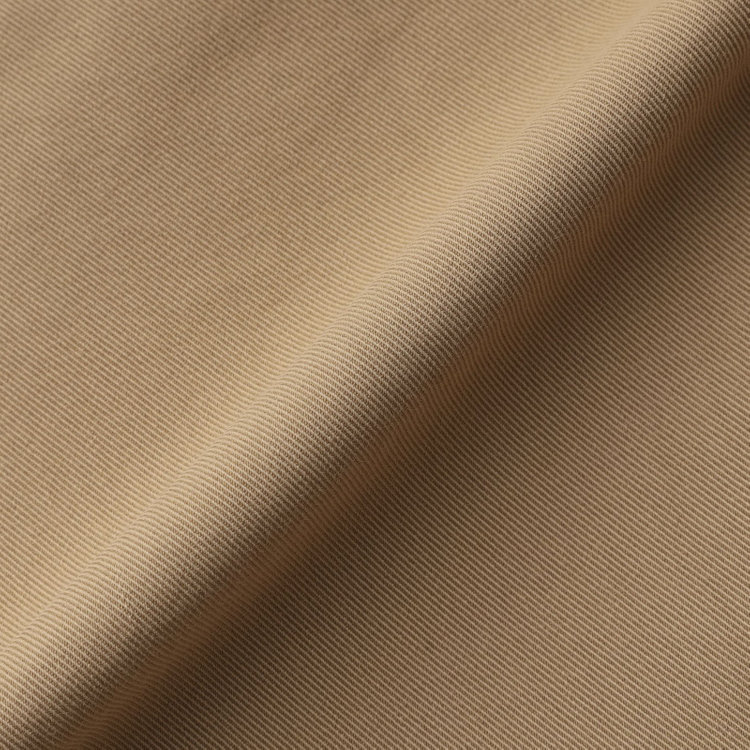 スタンリーブラッカ 【stanley blacker new york】【秋冬】1タックテックコットンストレッチチノパンツ/ベージュ/ウエストシャーリング仕様/※裾上げ必要 茶淡色