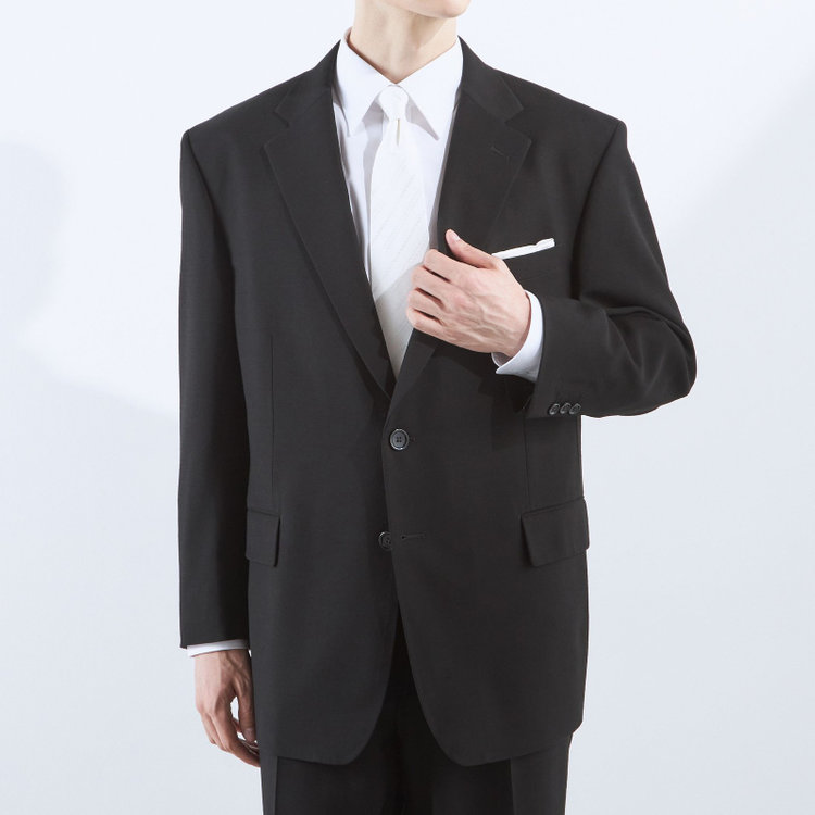 Unpressure】【秋冬】2釦シングルフォーマルスーツ 0タック