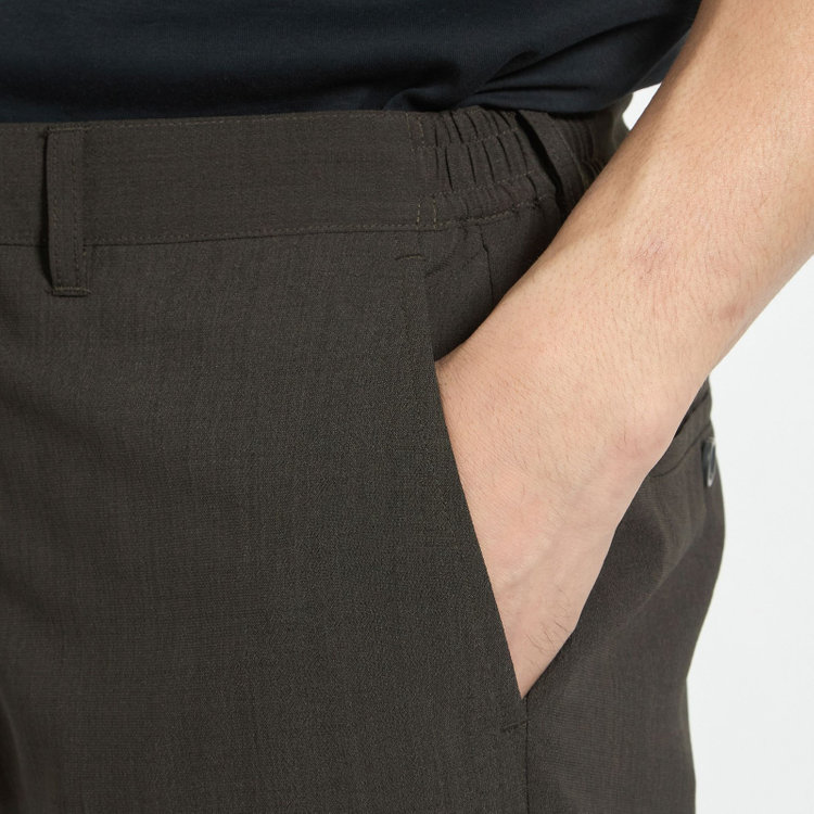 ＵＷＳ ＷＯＲＫ 【ULTRA WORK SUIT】【春夏】セットアップパンツ/カーキ/ドローコード/裾上げ済み仕様 黄淡色