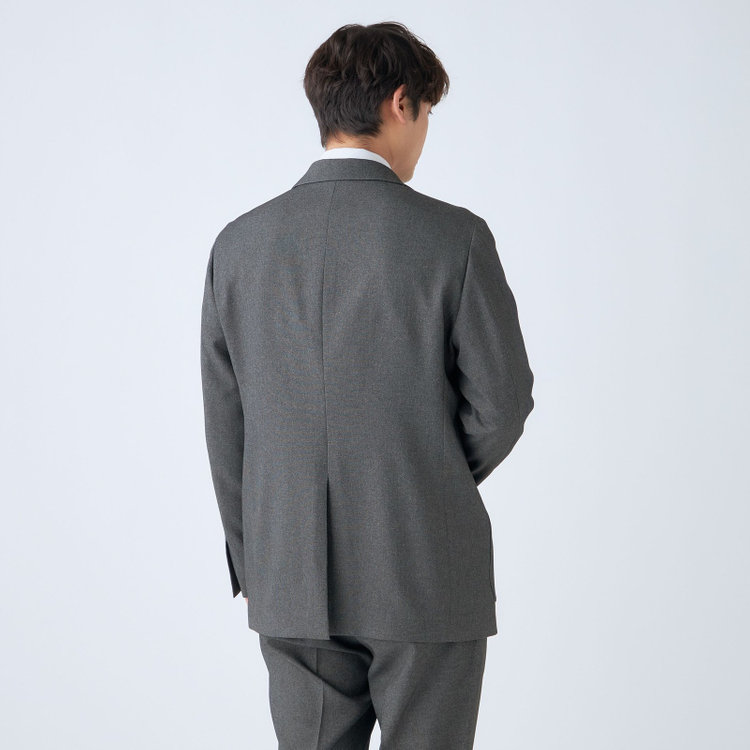 ハイスペックモーション 【HIGH SPEC MOTION】【春夏】ポリエステル2釦シングルジャケット/グレー グレー濃色