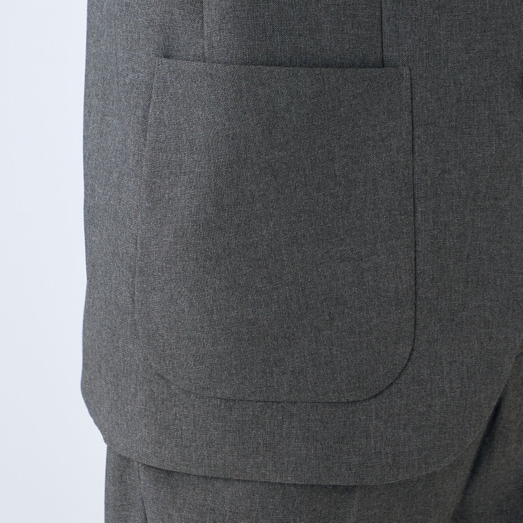 ハイスペックモーション 【HIGH SPEC MOTION】【春夏】ポリエステル2釦シングルジャケット/グレー グレー濃色