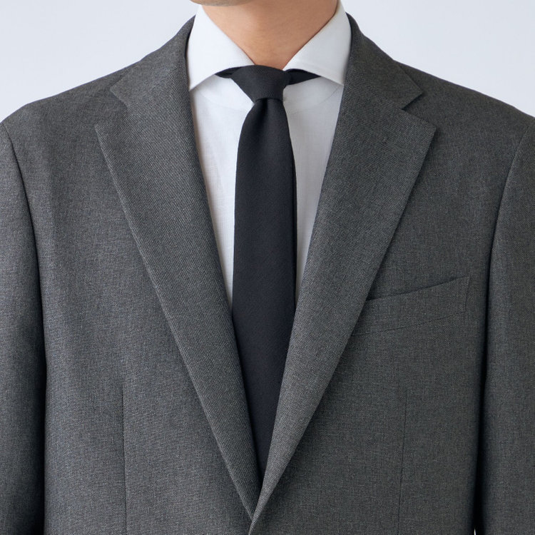 ハイスペックモーション 【HIGH SPEC MOTION】【春夏】ポリエステル2釦シングルジャケット/グレー グレー濃色