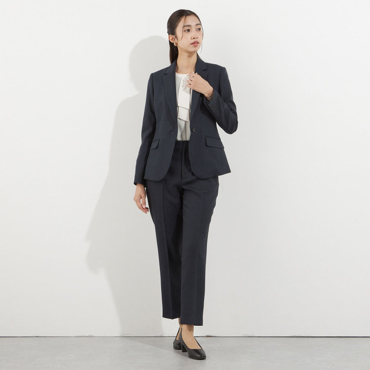 ソノタ（KONAKA用） 【Diana】【秋冬】ジャケット/ネイビー/ウォッシャブル＆ストレッチ 紺中間