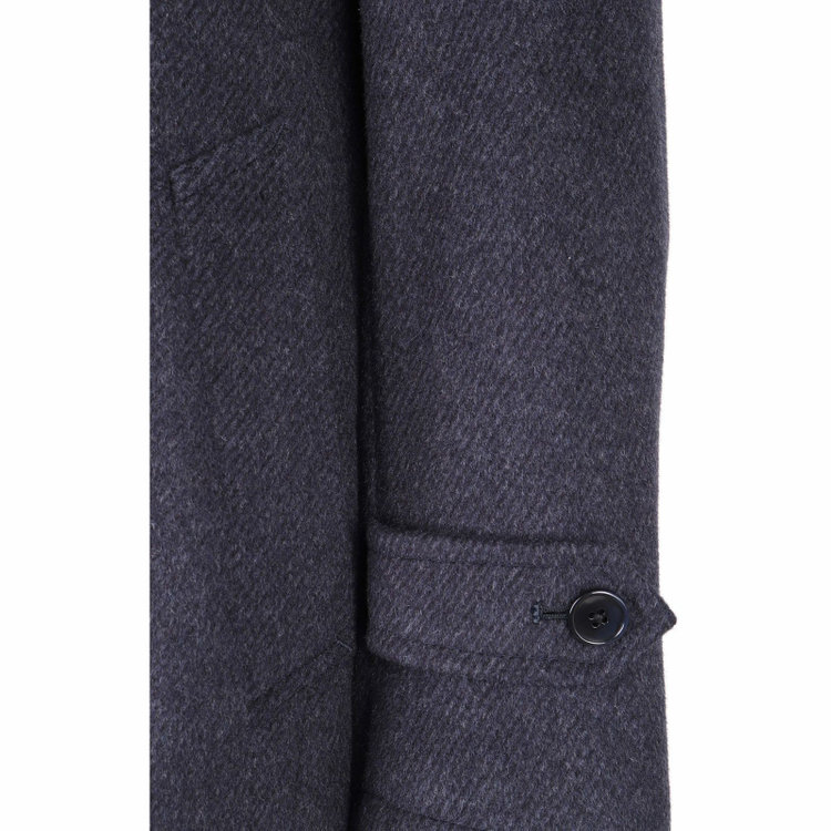 ソノタ（KONAKA用） 【ステンカラー】ウールコート/ネイビー×ソリッド ネイビー系(紺)