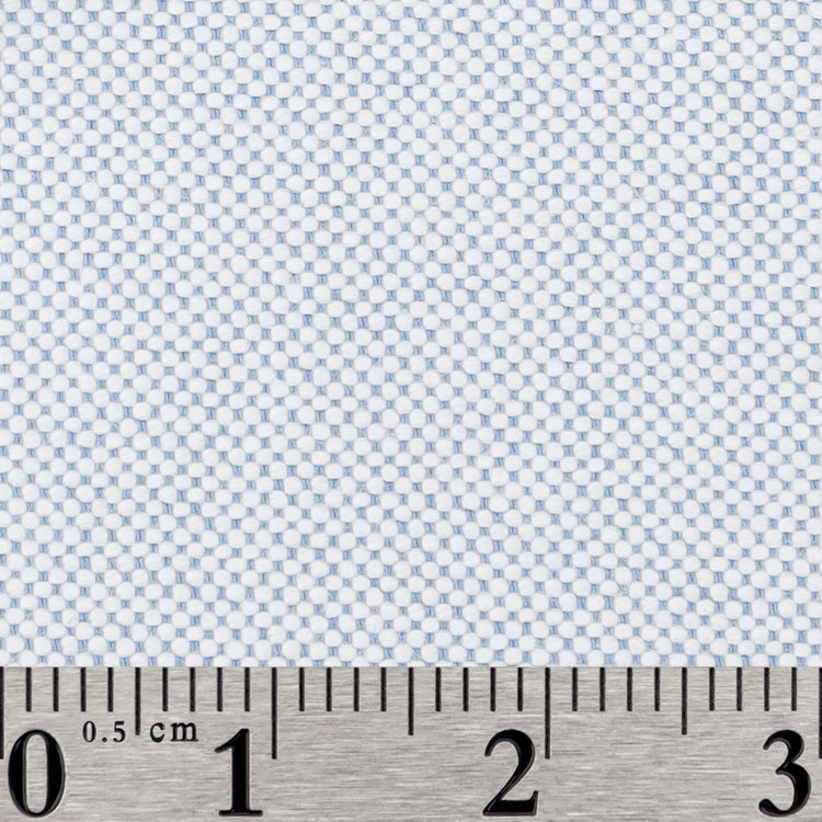 ソノタ（KONAKA用） 【日本縫製】【パターンオーダー】ワイシャツ・ドレスシャツ/ブルー×オックス/ストレッチ素材(COTTON100%) ブルー系(青)