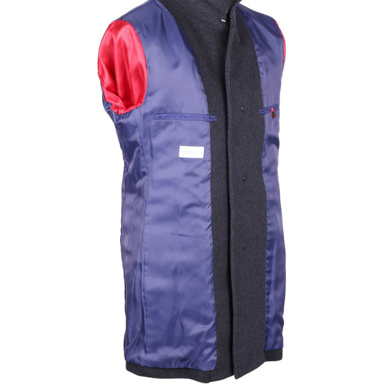 ソノタ（KONAKA用） 【ステンカラー】ウールコート/ネイビー×ソリッド ネイビー系(紺)