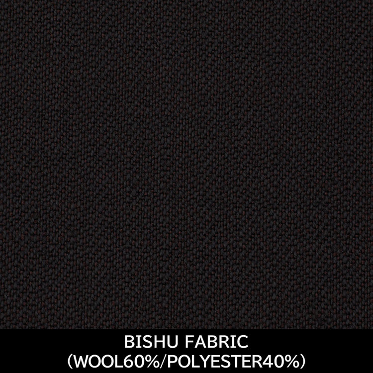 ジョンピアース 【パターンオーダー】【JOHN PEARSE WHITE 3釦】【秋冬】スーツ/BISHU FABRIC/ブラック×シャドーストライプ(WOOL60% POLYESTER40%) ブラック系(黒)