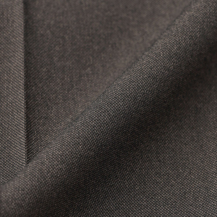 ジョンピアースブラック 【JOHN PEARSE Black SELECT LINE】【春夏】機能性ポリエステル 0タックパンツ/ブラウン/ウエストムーブ仕様/ULTRA MOVE/※裾上げ必要 茶中間