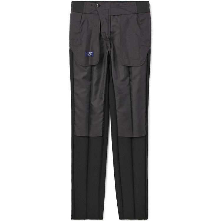 ＪＰコンフォート ネイビー 【JOHN PEARSE comfort navy】【秋冬】TUMUGITO 1タックパンツ セットアップ対応/ ブラック/ ウエストムーブ/ULTRA MOVE/ ウォッシャブル ※裾直し必要 黒