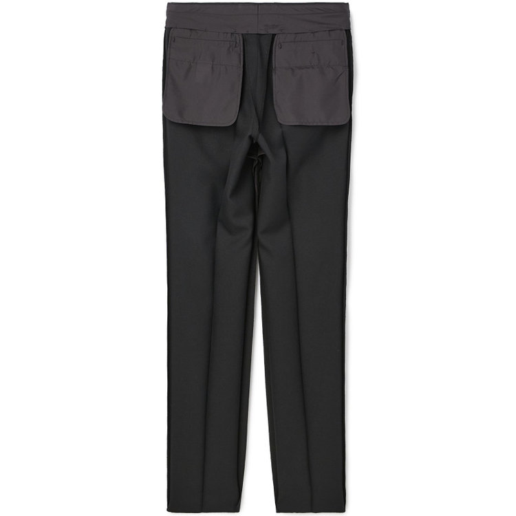 ＪＰコンフォート ネイビー 【JOHN PEARSE comfort navy】【秋冬】TUMUGITO 1タックパンツ セットアップ対応/ ブラック/ ウエストムーブ/ULTRA MOVE/ ウォッシャブル ※裾直し必要 黒