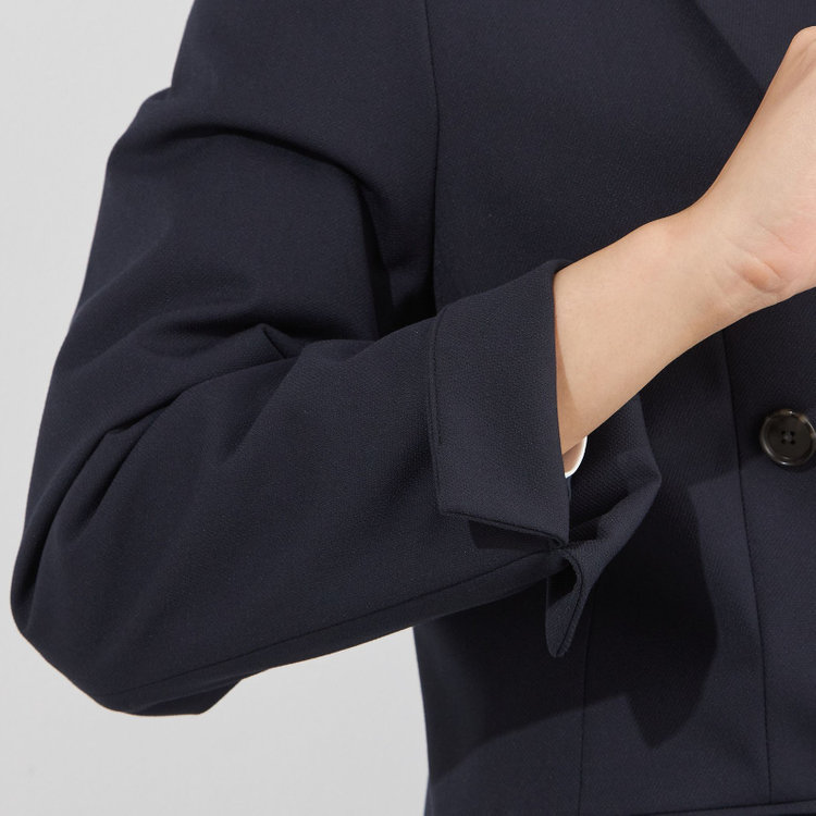 ナチュラル　ビューティー 【NATURAL BEAUTY】【年間】4釦1掛けダブルジャケット/ネイビー 紺中間