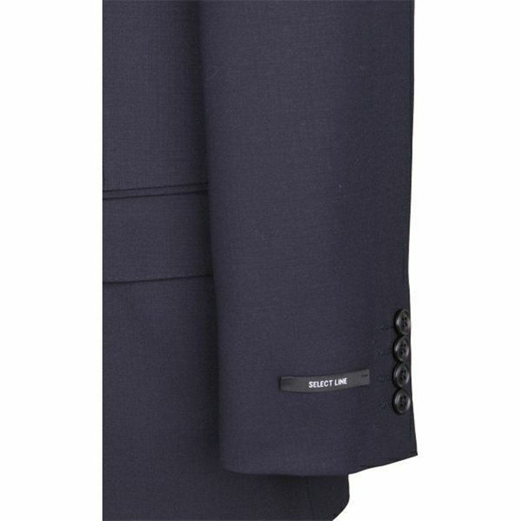 KONAKA　アウトレット 【WEB限定/OUTLET/汚れ・キズ等有】【JOHN PEARSE Black SELECT LINE】【年間】2釦シングルスーツ 0タック/ネイビー×ソリッド/ULTRA TOUGH S/SHOWER CLEAN ネイビー系(紺)