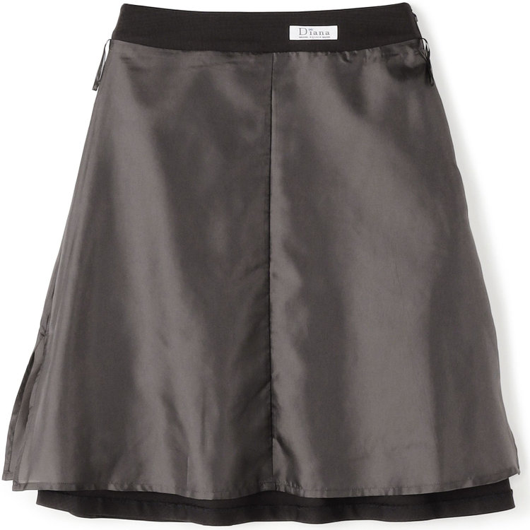 ソノタ（KONAKA用） 【Diana】【秋冬】スカート/グレー×シャドーチェック/ウォッシャブル＆ストレッチ グレー中間