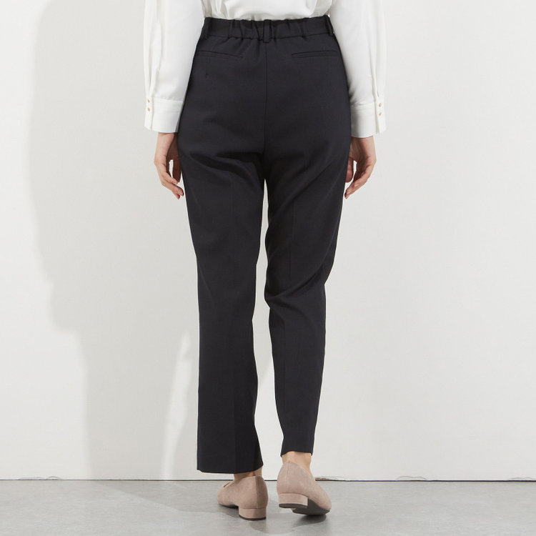 ソノタ（KONAKA用） 【Diana】【秋冬】パンツ/ネイビー/ウォッシャブル＆ストレッチ/BISHU JAPAN/裾上げ済仕様 紺中間