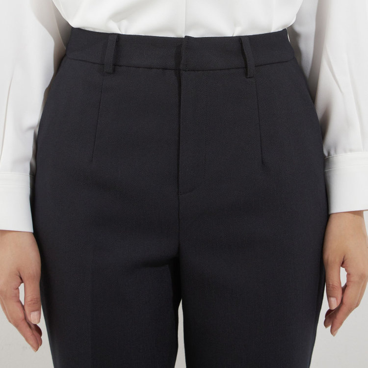 ソノタ（KONAKA用） 【Diana】【秋冬】パンツ/ネイビー/ウォッシャブル＆ストレッチ/BISHU JAPAN/裾上げ済仕様 紺中間