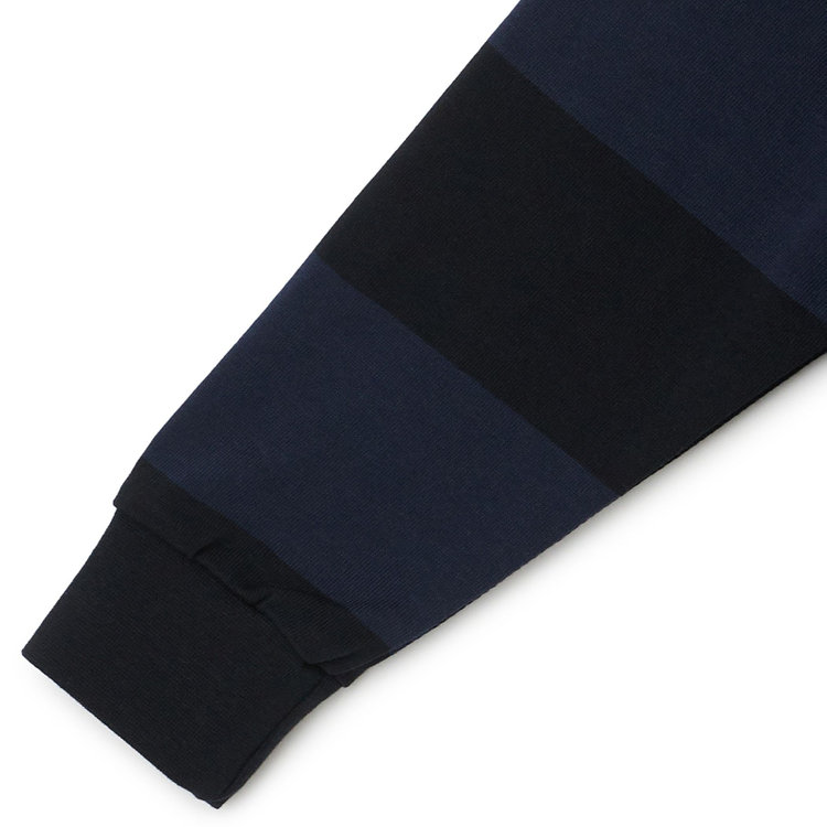 ライル＆スコット 【LYLE&SCOTT】ポロトレーナー/ブラック×ネイビー 青中間