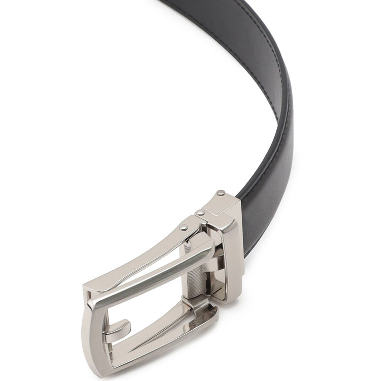 ジョンピアース 【JOHN PEARSE】【フリーアジャスト仕様/5mm間隔/32段階】バックルベルト 2.9cm幅/ブラック(ウエスト91cmまで対応) 黒