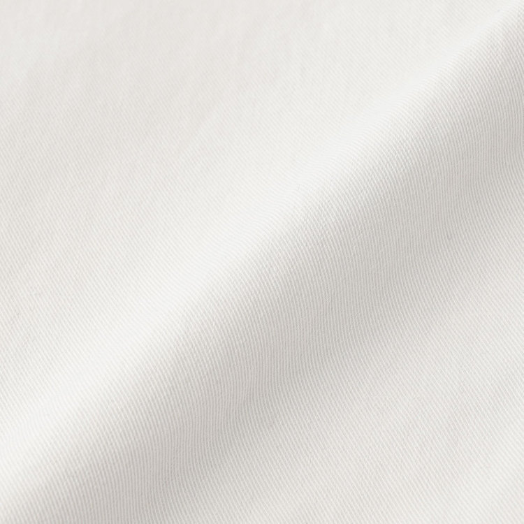 スタンリーブラッカ 【stanley blacker new york】【春夏】1タックストレッチパンツ/ホワイト/ウエストシャーリング仕様/※裾上げ必要 オフホワイト