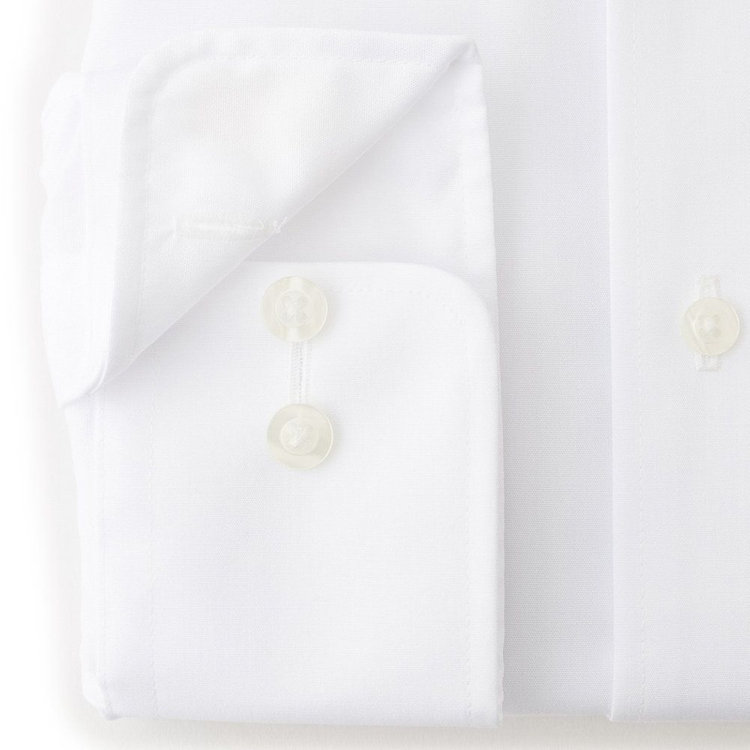 ドナートヴィンチ 【Donato Vinci Italy】【形態安定】レギュラーカラードレスワイシャツ/ホワイト 白