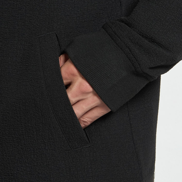 スタンリーブラッカ 【stanley blacker new york】シアサッカー MA-1/ブラック 黒