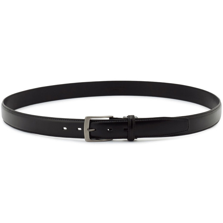 ジョンピアース 【JOHN PEARSE】ピンバックルベルト 3.0cm幅/ブラック(ウエスト120cmまで対応) 黒