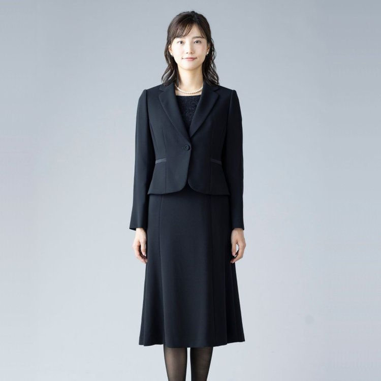 カンサイファム 【KANSAI YAMAMOTO FEMME】【年間】テーラード＋ボレロ風ワンピースレディースフォーマル 黒