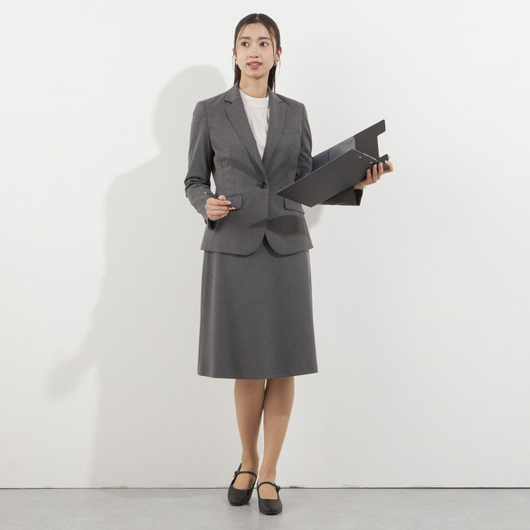 ソノタ（KONAKA用） 【Diana】【秋冬】ジャケット/グレー/ウォッシャブル＆ストレッチ グレー中間