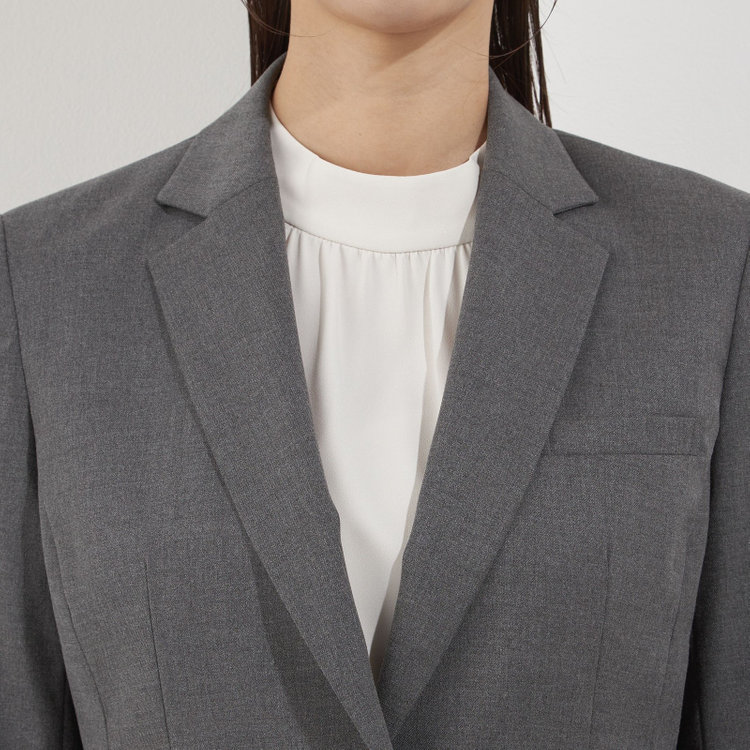 ソノタ（KONAKA用） 【Diana】【秋冬】ジャケット/グレー/ウォッシャブル＆ストレッチ グレー中間