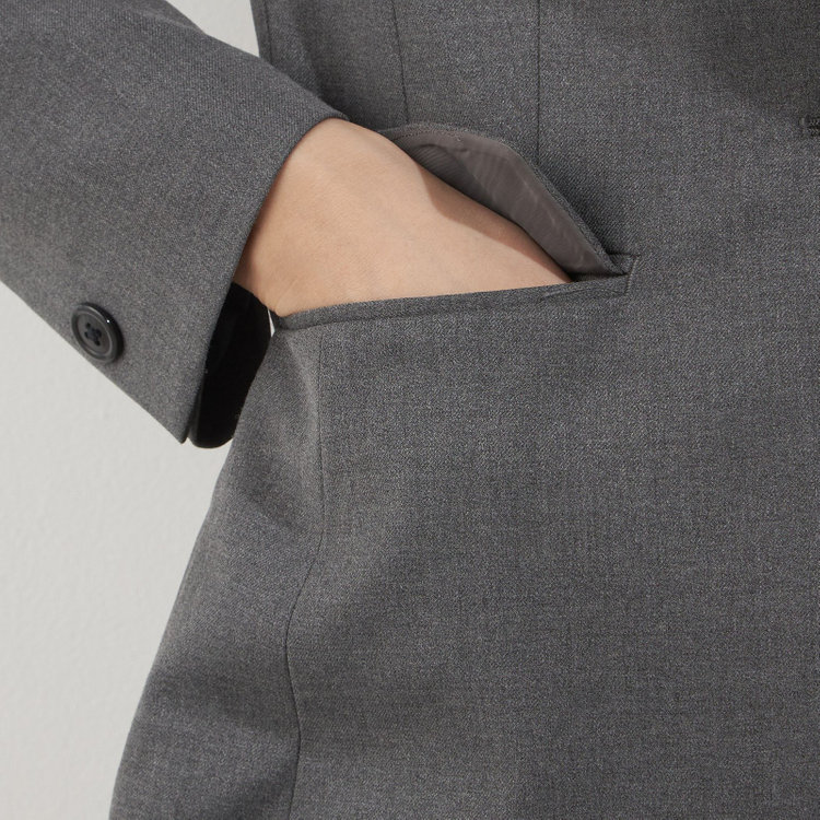 ソノタ（KONAKA用） 【Diana】【秋冬】ジャケット/グレー/ウォッシャブル＆ストレッチ グレー中間