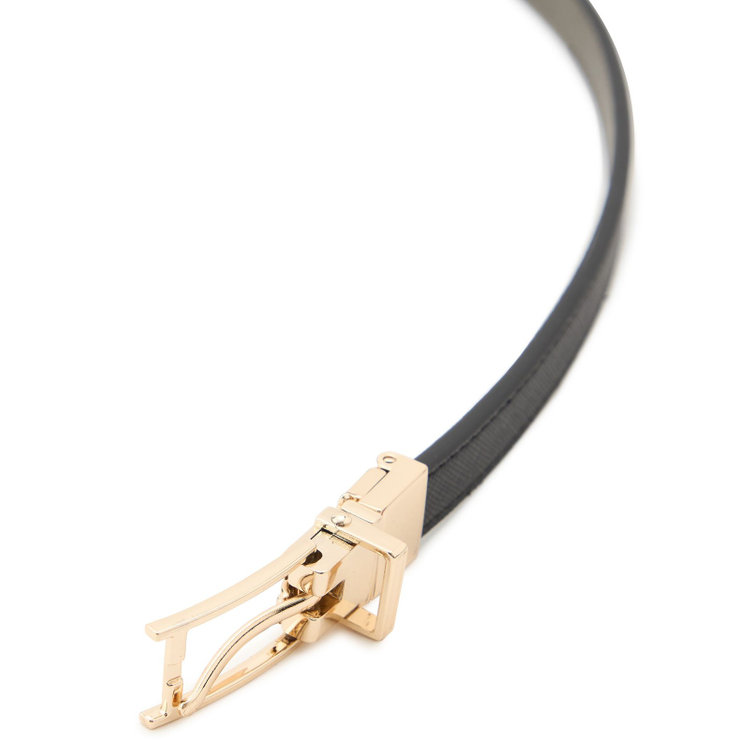 ＥＮＧＬＩＳＨ ＧＩＲＬ 【english girl】リバーシブルベルト/ブラック＆グレー85㎝まで対応 グレー中間