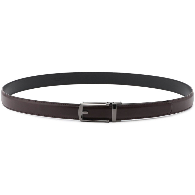 ジョンピアース 【JOHN PEARSE】【フリーアジャスト仕様/5mm間隔/32段階】バックルベルト 2.9cm幅/ブラウン(ウエスト120cmまで対応) 茶濃色