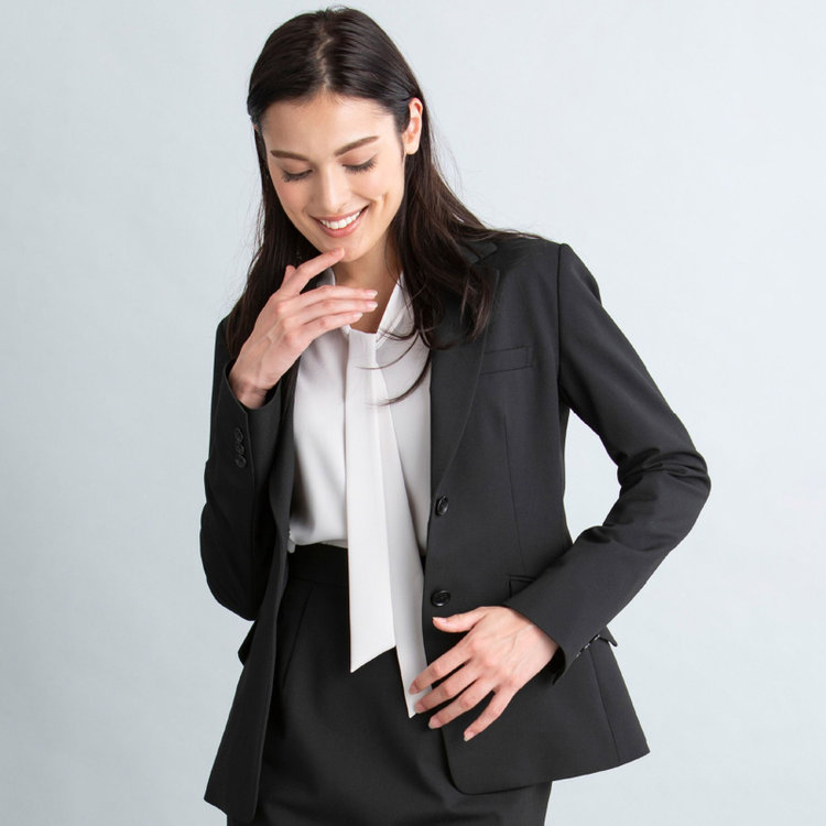 ナチュラル　ビューティー 【NATURAL BEAUTY】スリムボウタイカットソー/ホワイト 白