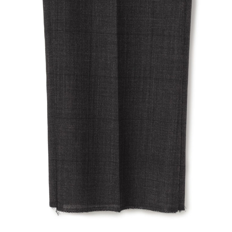 ＪＰセレクトライン 【JOHN PEARSE Black SELECT LINE】【春夏】スペアパンツ付き/2釦シングルスーツ/グレー×ウィンドペン/SHOWER CLEAN/※裾上げ必要 グレー濃色