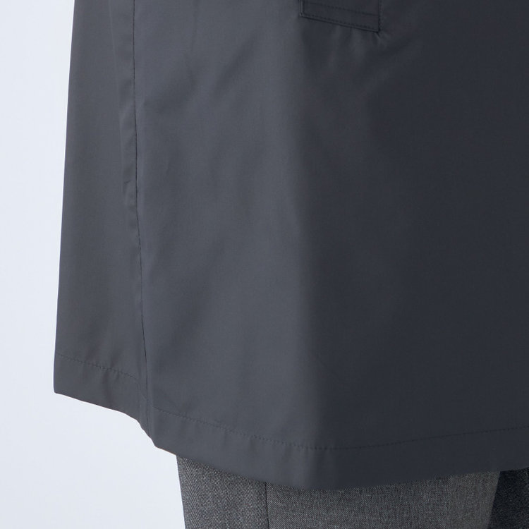 ソノタ（KONAKA用） 【BALLESTRINO】【春】スプリングコート/ブラック/アクアベルUT「防花粉」「透湿」「防風」「撥水」 紺中間